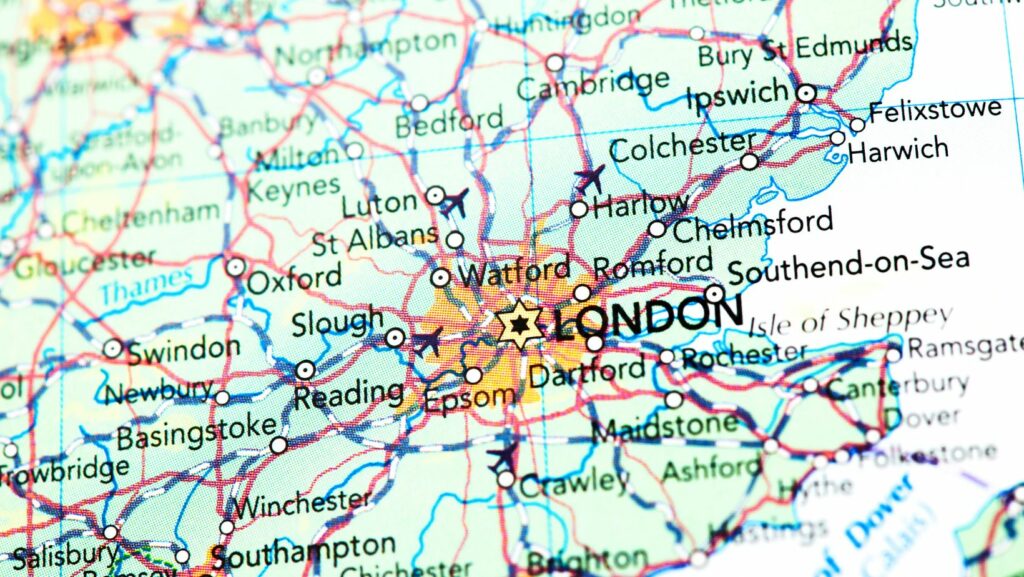 London Highlights Map